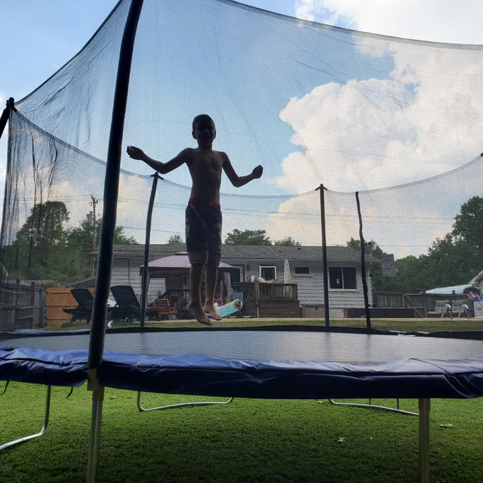 Skywalker Trampolines Skywalker 17' Oval Backyard Trampoline with